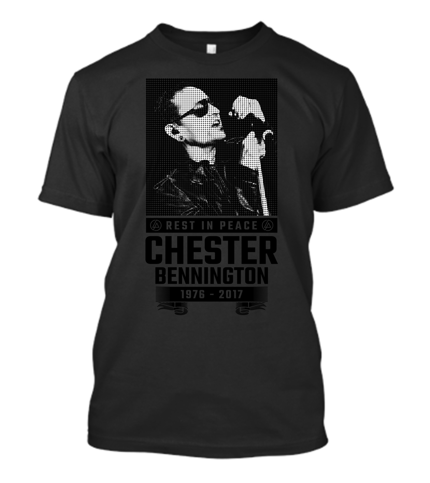 Rest In Peace Chester Bennington 1976-2017 T-Shirt