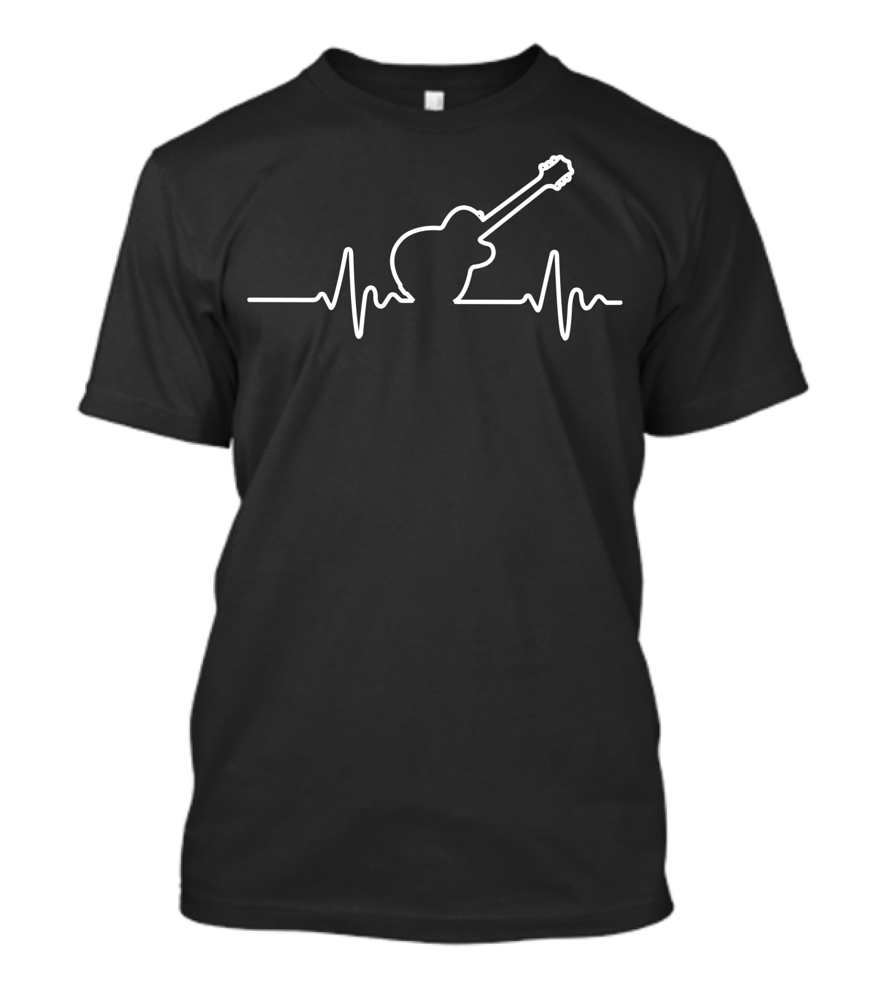 Ekguitar Heartbeat Guitar Icon T-Shirt