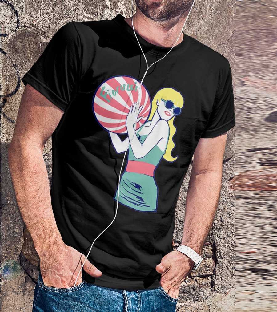 Fiorucci Retro Beach Ball Girl T-Shirt
