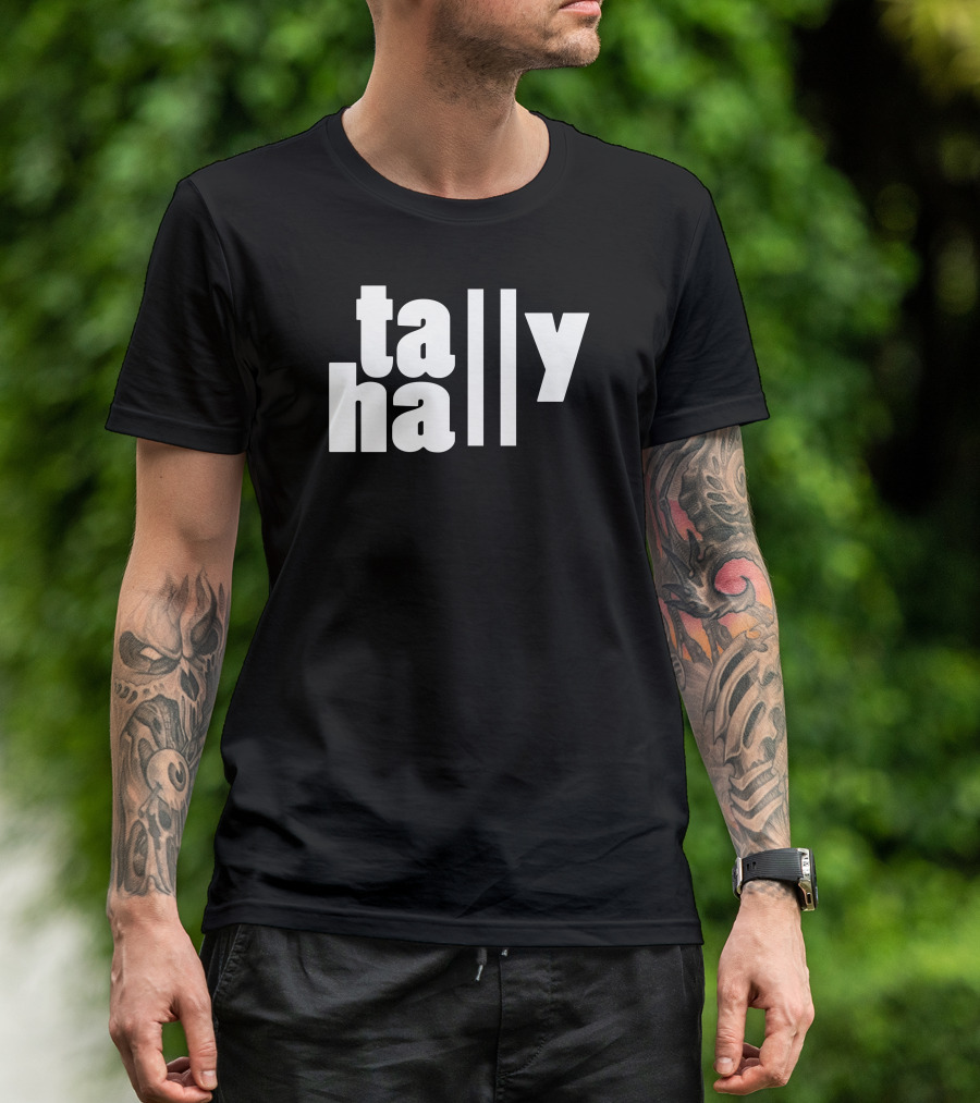 Tally Hall Text T-Shirt