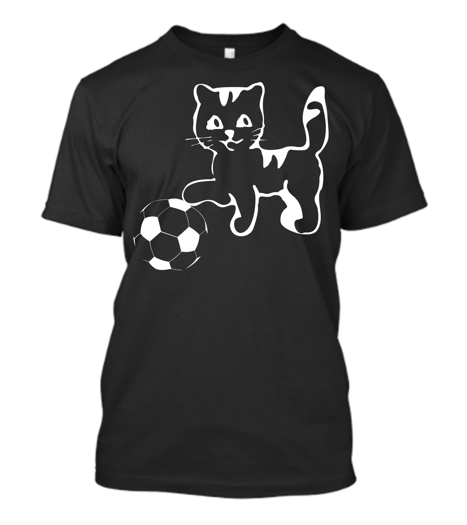 Portlandia Please Win Meow Meow Meow Soccer Cat T-Shirt