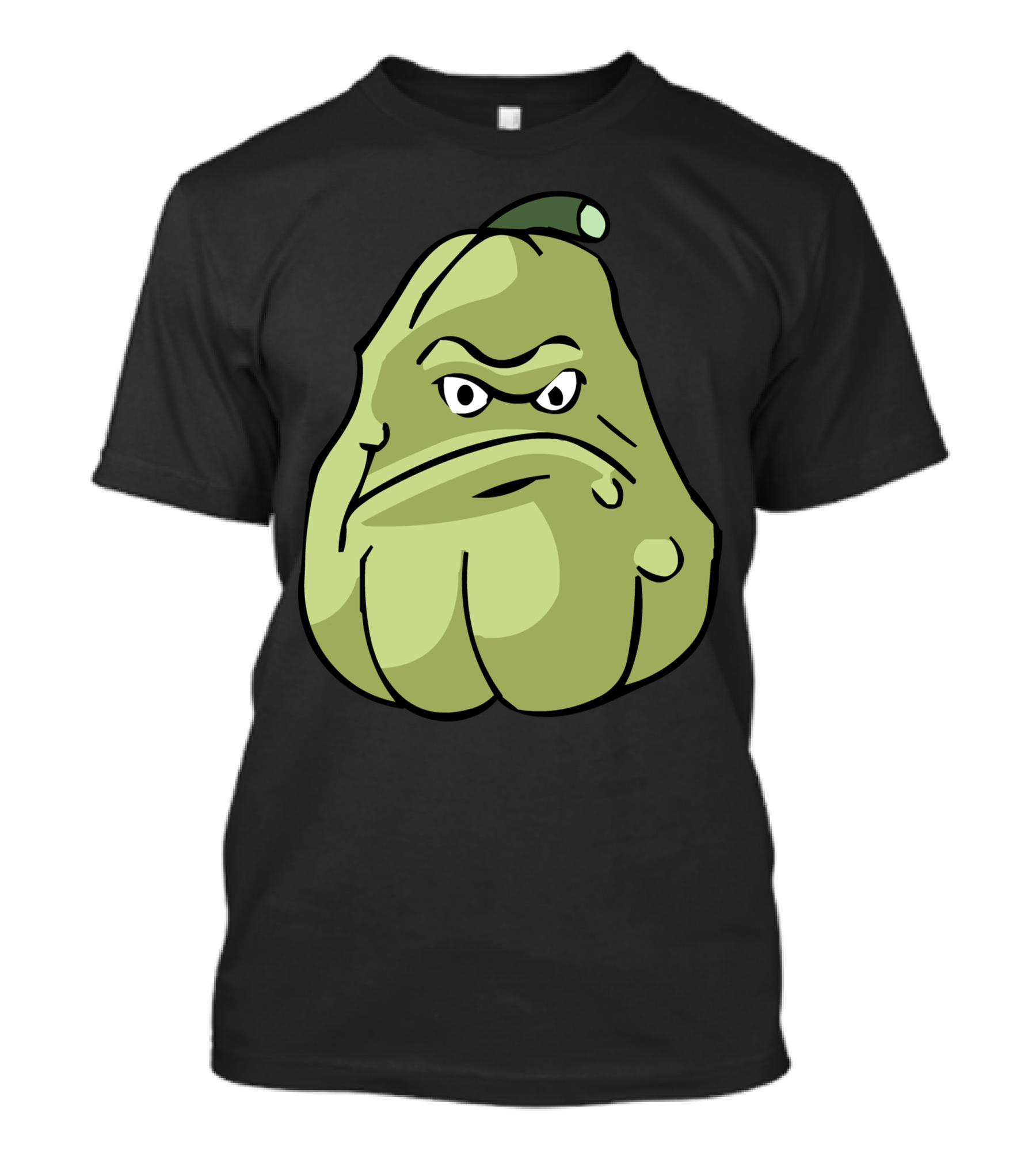 Squash Pvz Character Face From Popular Tower Defense Game T-Shirt