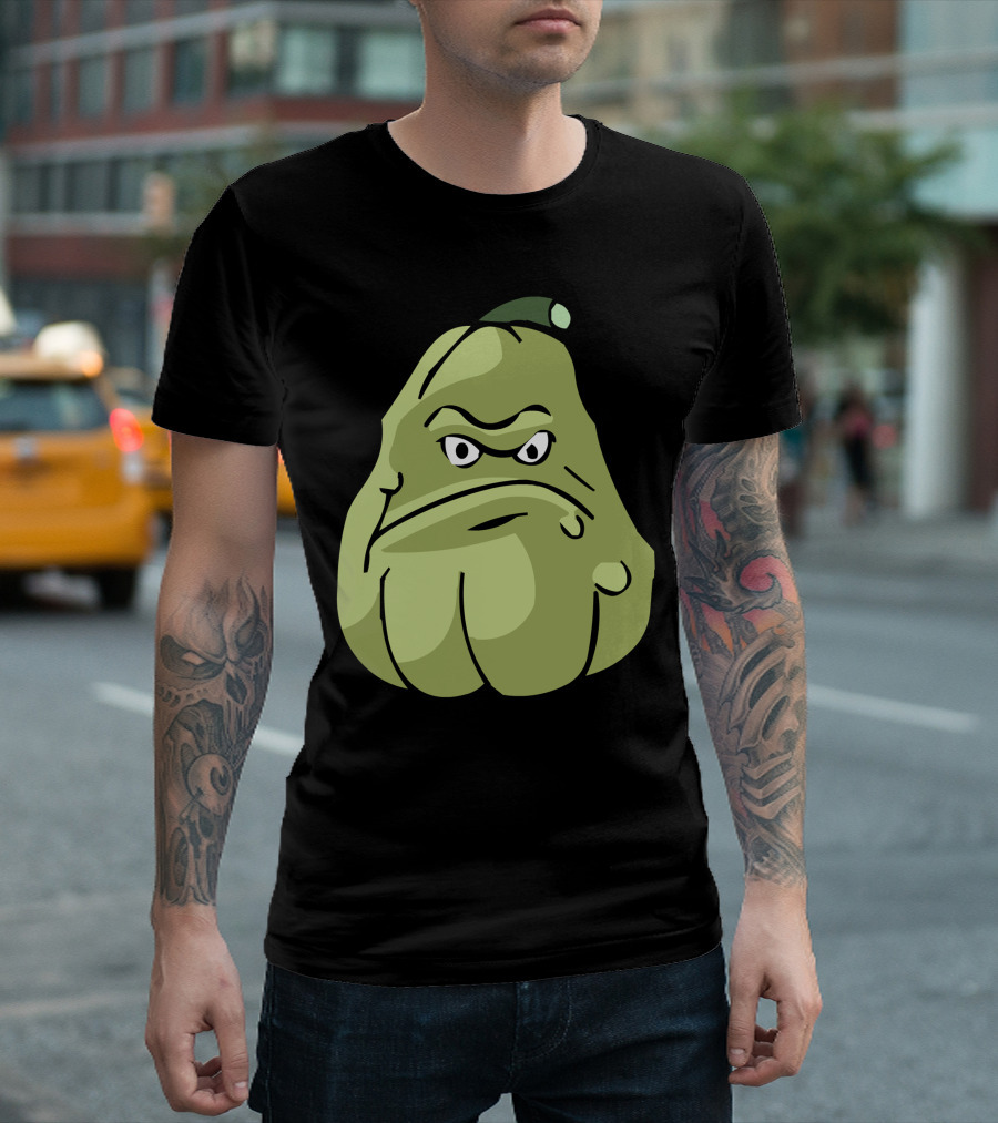 Squash Pvz Character Face From Popular Tower Defense Game T-Shirt