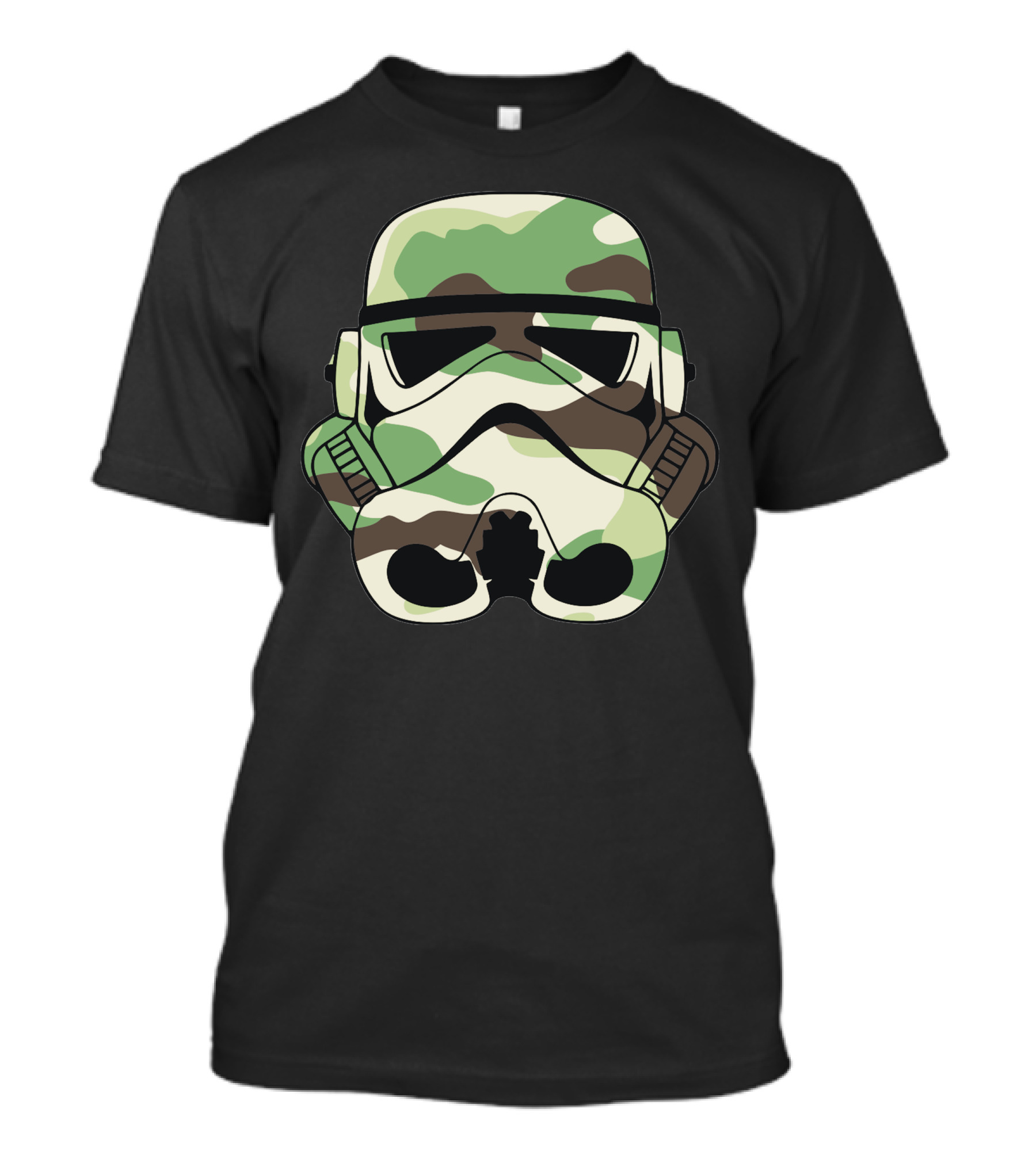 Stromtrooper Camo Helmet Le Militaire T-Shirt