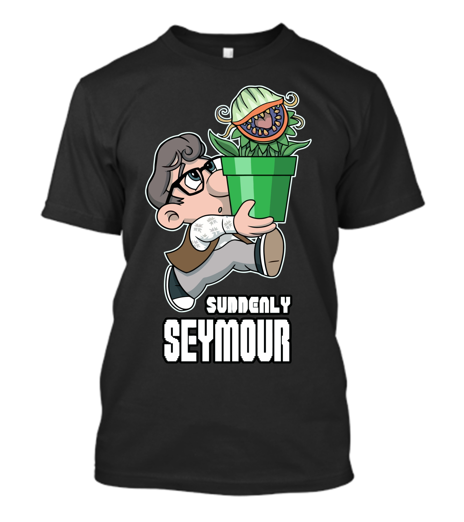 Suddenly Seymour Little Shop Plant Character T-Shirt