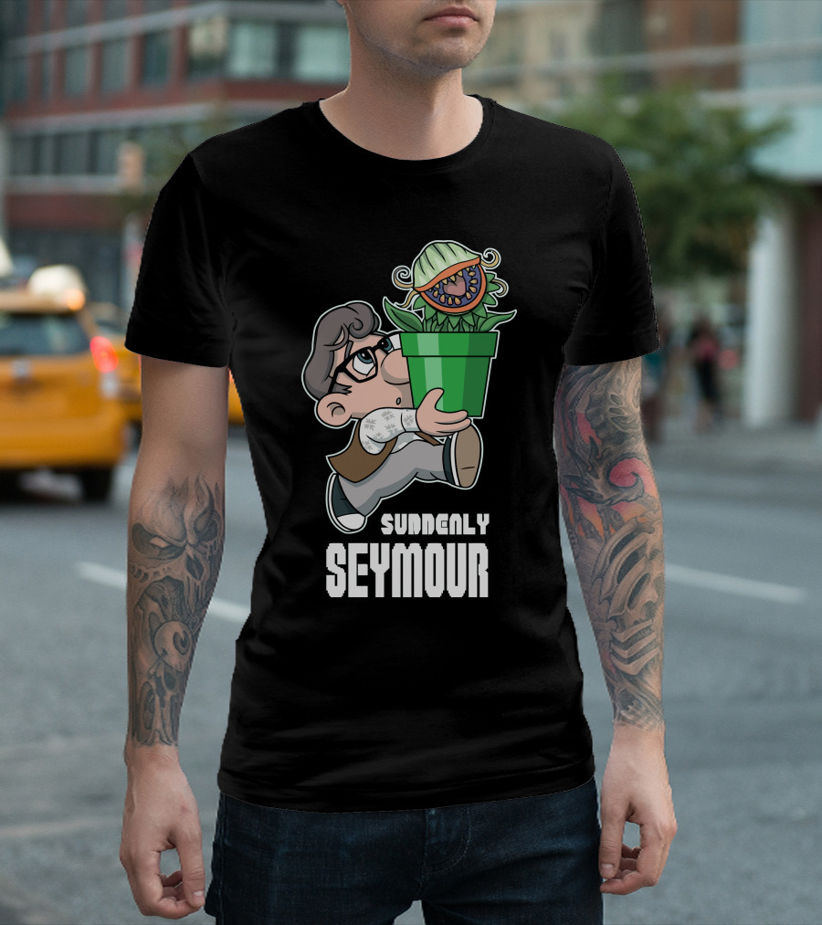 Suddenly Seymour Little Shop Plant Character T-Shirt