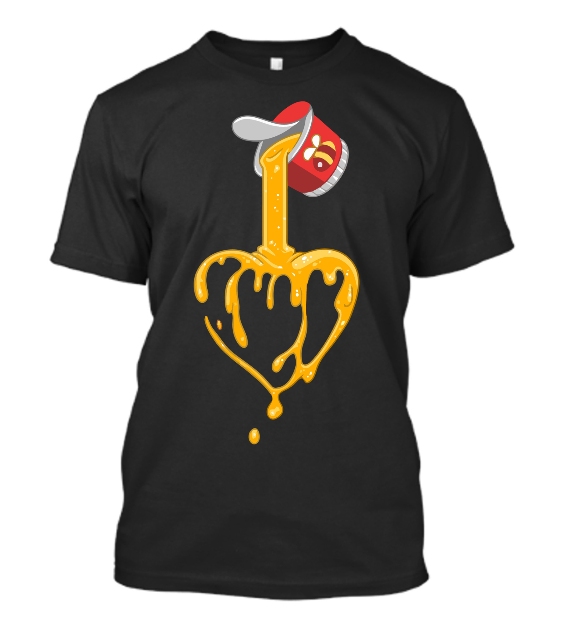 Chick-fil-A Honey Mustard Heart Sweetheart T-Shirt