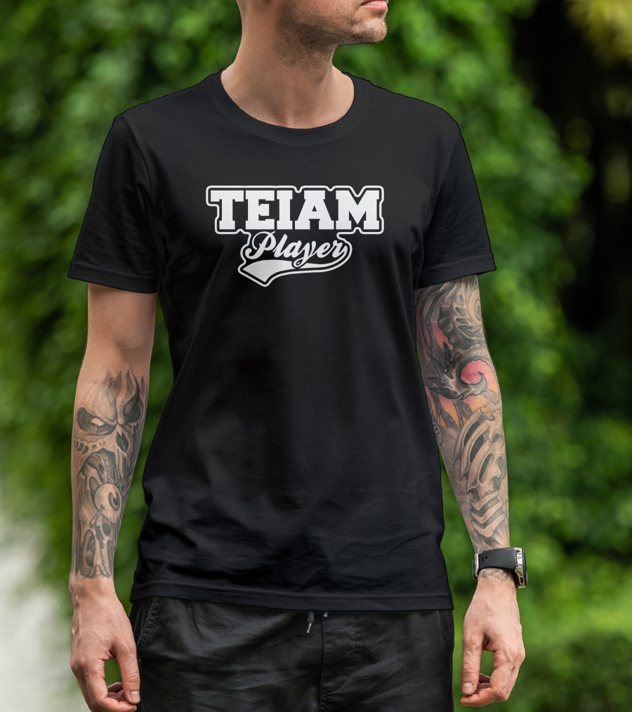 TEIAM Player Baseball Sports T-Shirt