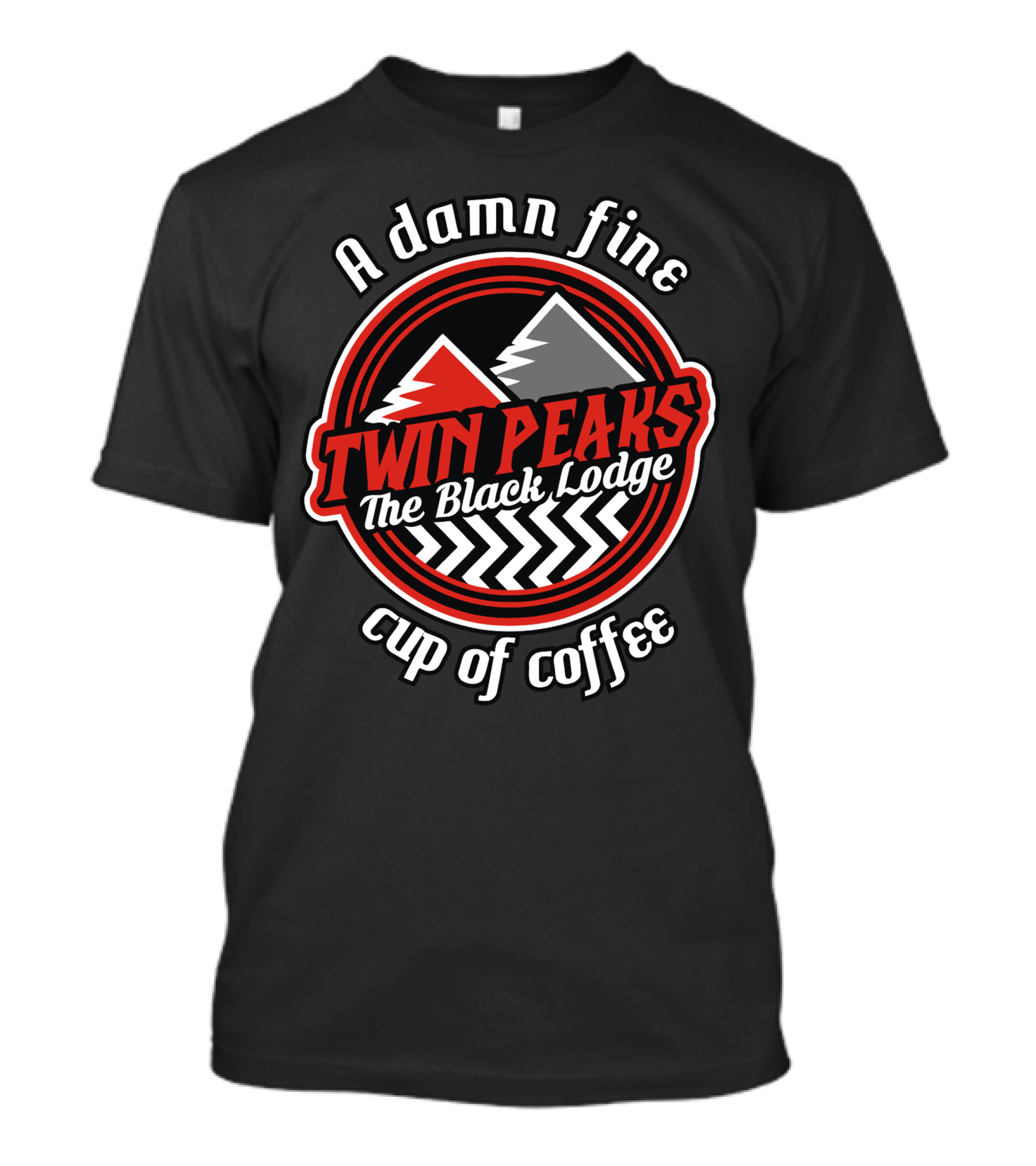 Twin Peaks The Black Lodge A Damn Fine Cup Of Coffee T-Shirt