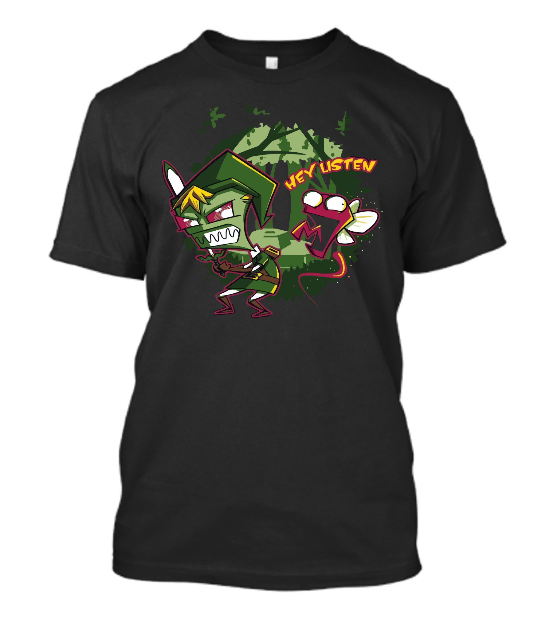 The Legend Of Zim Hey Listen Crossover T-Shirt