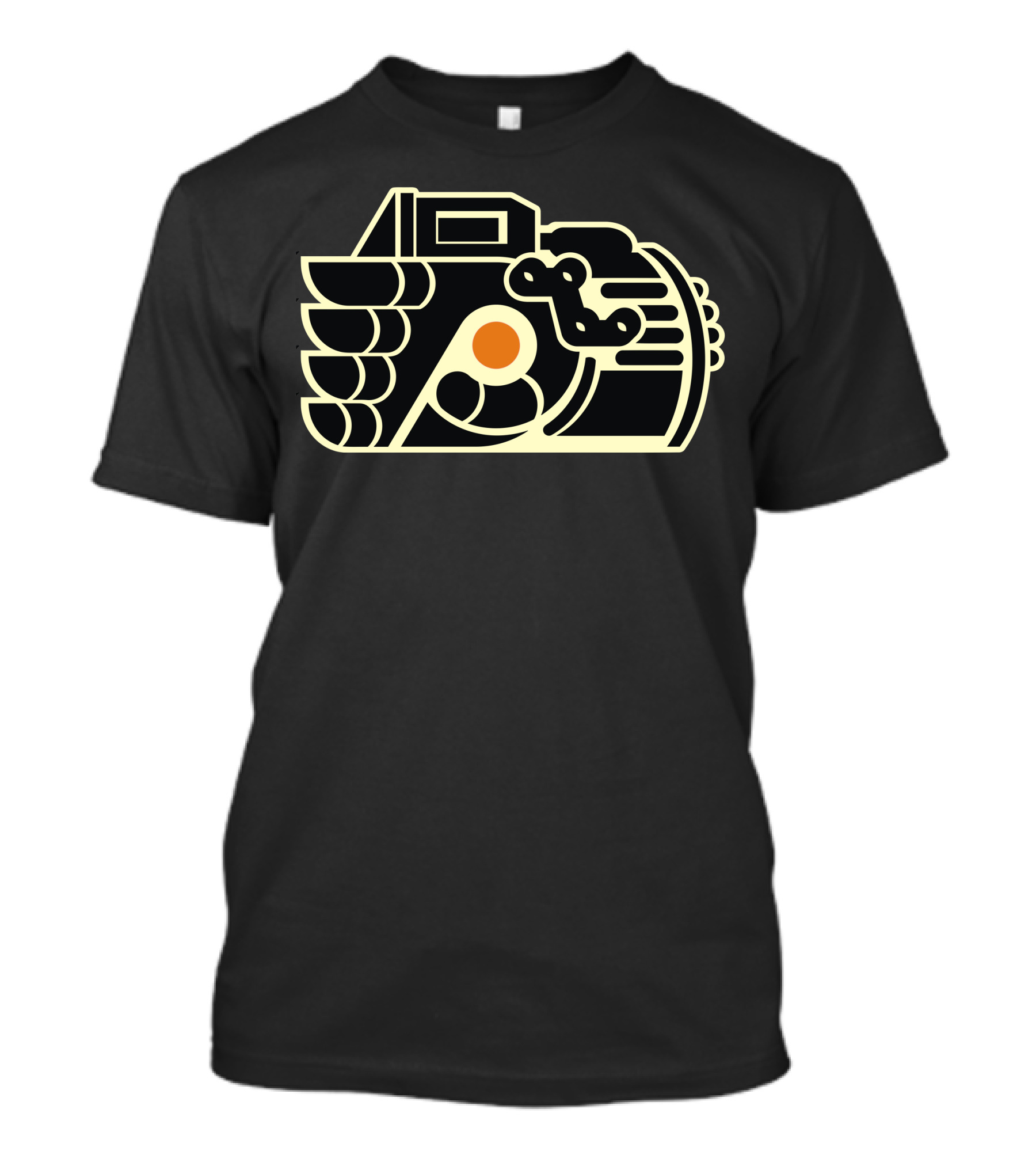 The Pitt Power Fists Philadelphia Flyers Overwatch Fusion Logo Mashup T-Shirt