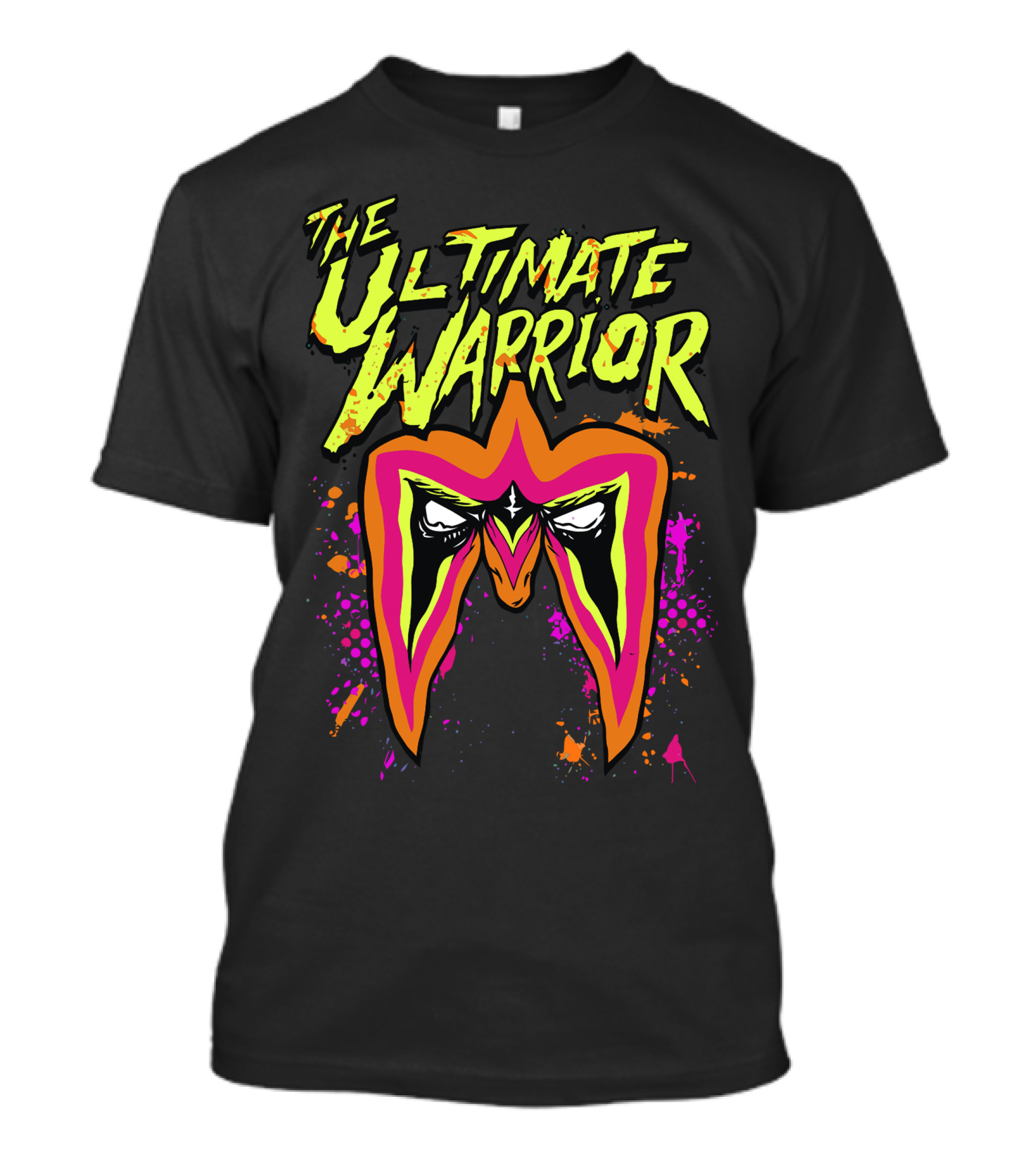 The Ultimate Warrior Face Paint Graphic And Text T-Shirt