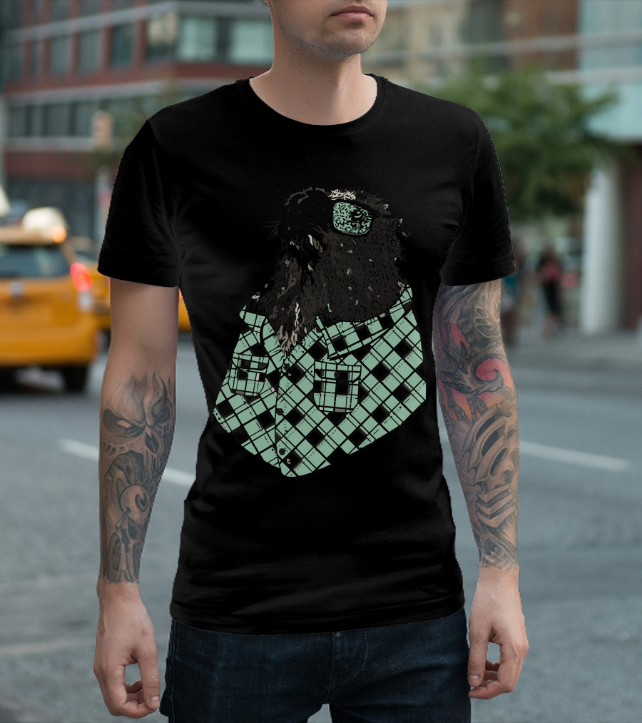Meet The Woodchuck in Plaid Shirt with Sunglasses T-Shirt