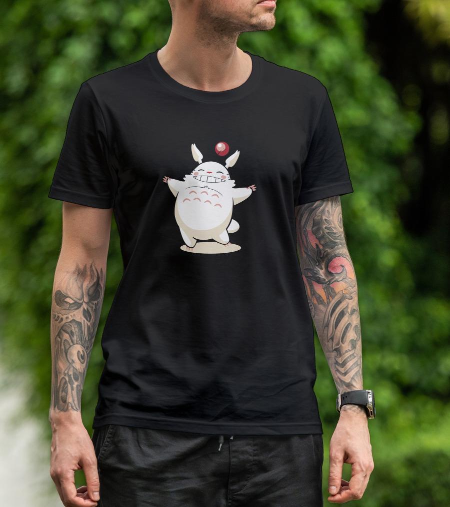 My Neighbor Kuporo Final Fantasy Totoro Crossover T-Shirt