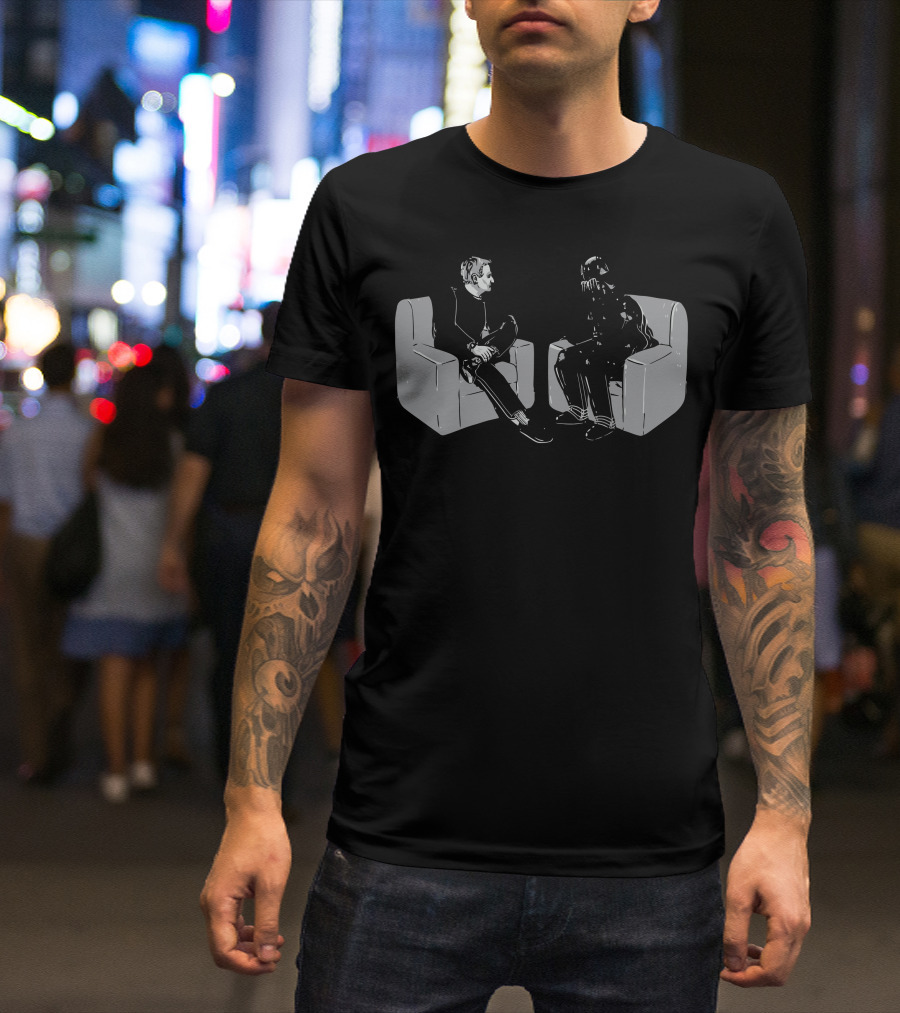 You Are The Father Paternity Test Darth Vader Talk Show T-Shirt
