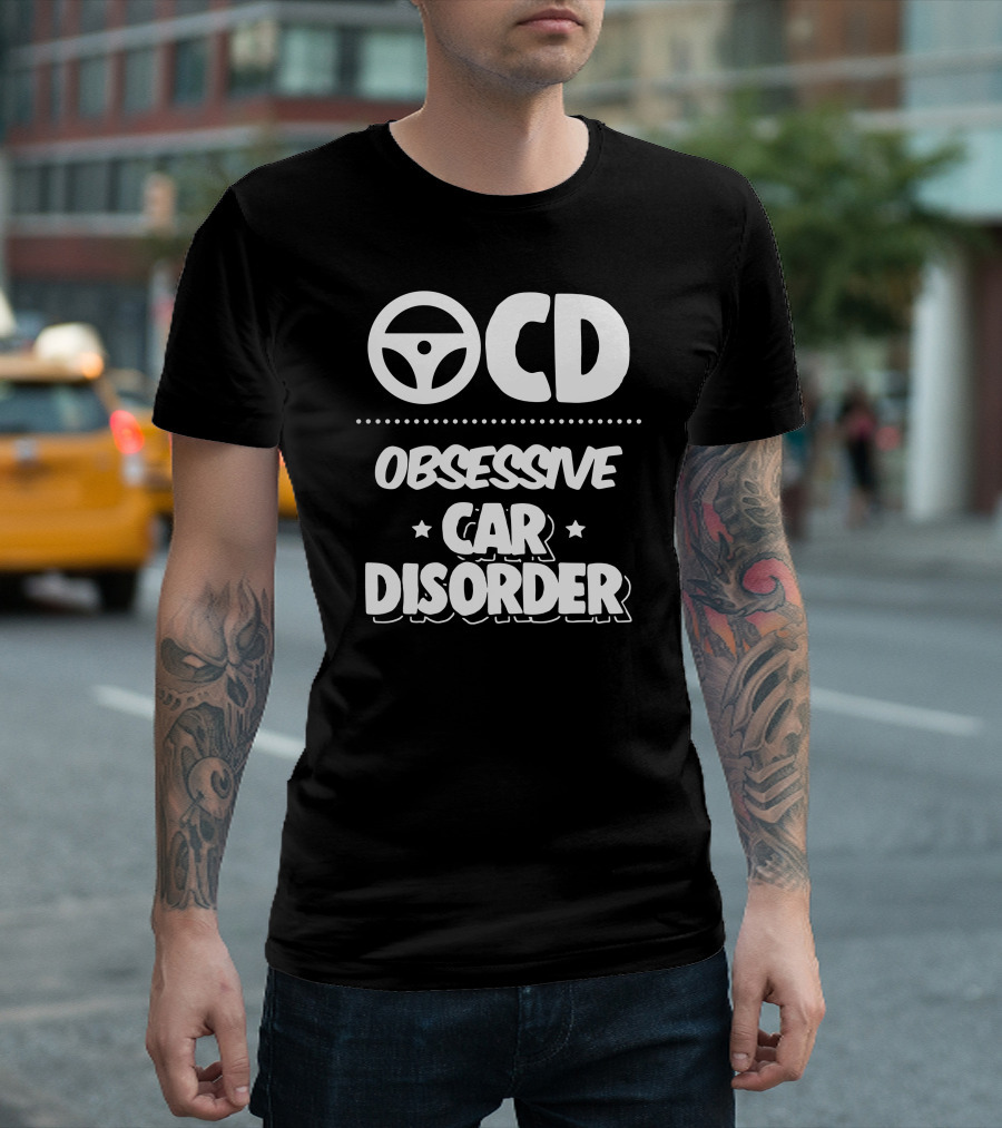 OCD Obsessive Car Disorder Car Collector Men T-Shirt