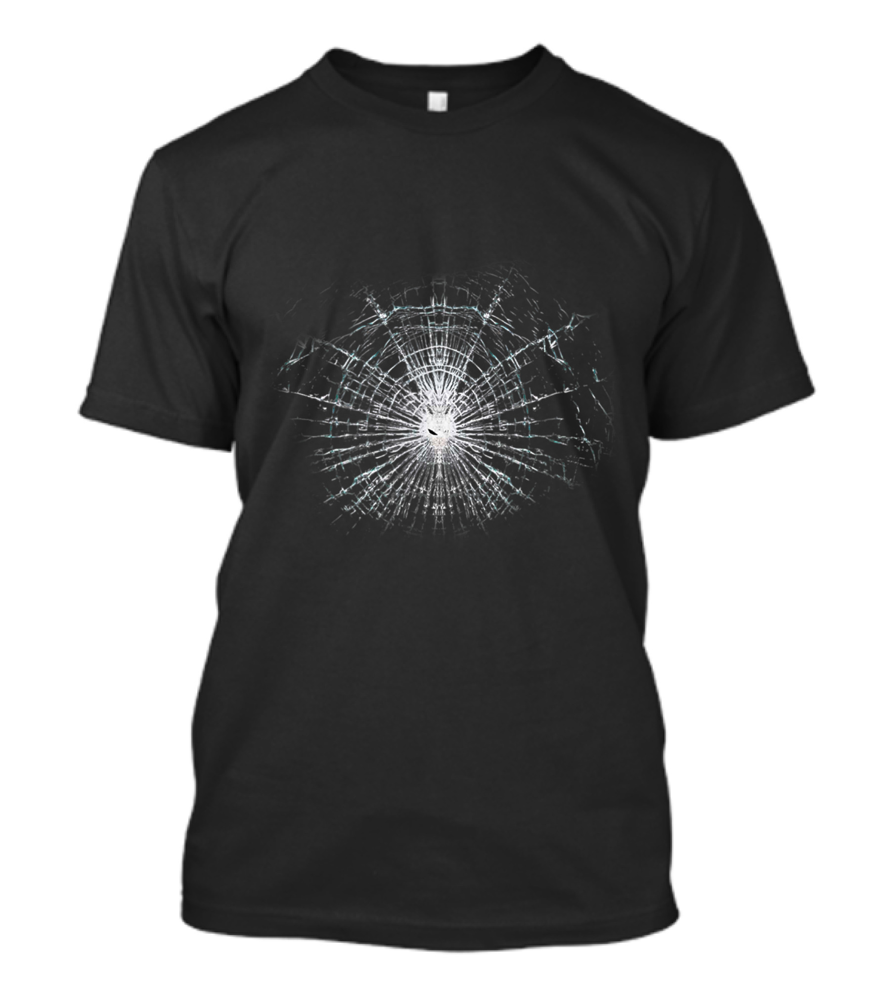 Cybertrucks Bulletproof Broken Glass Pattern Formation T-Shirt