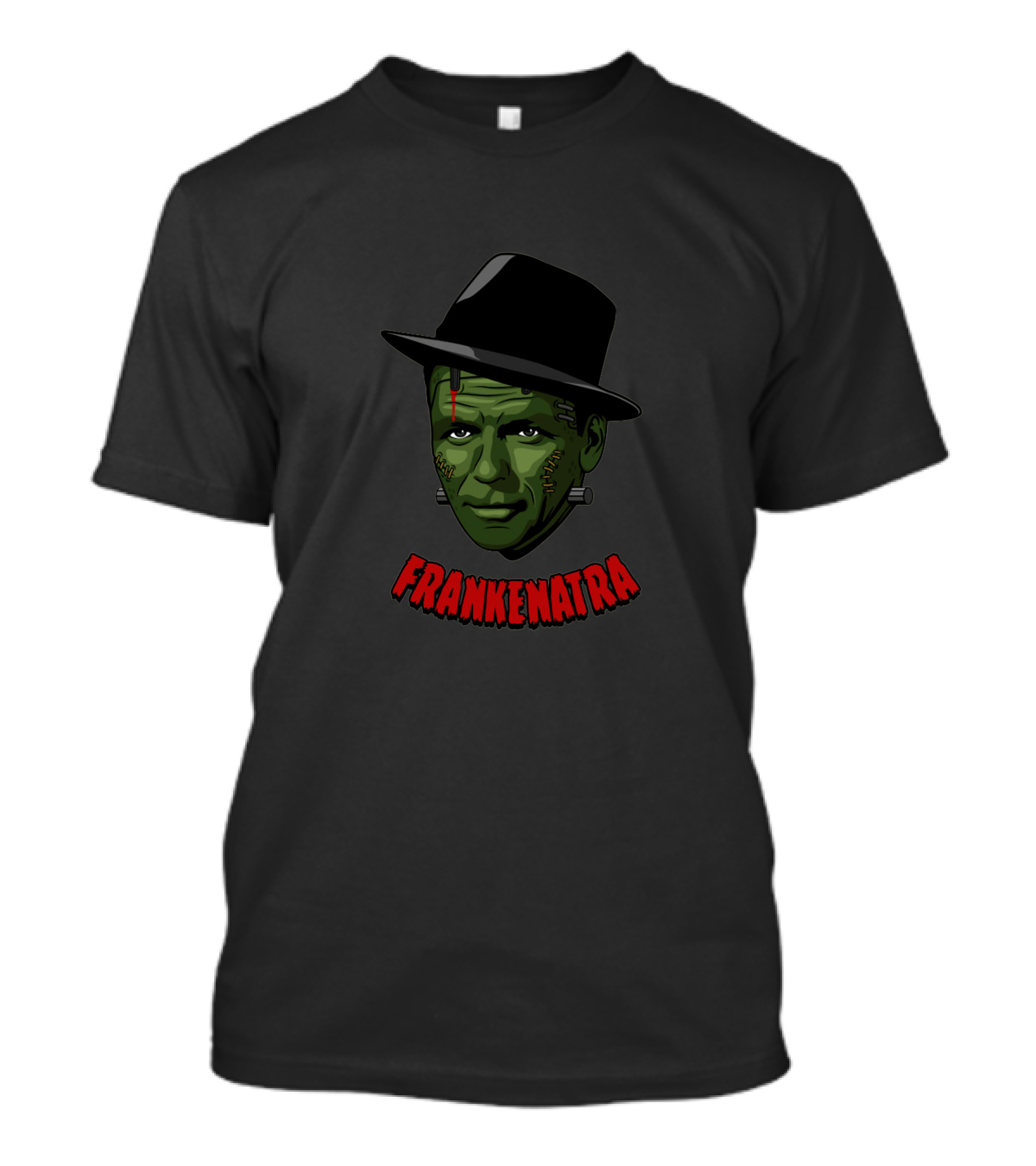 Frankenatra Frankenstein Monster With Hat T-Shirt