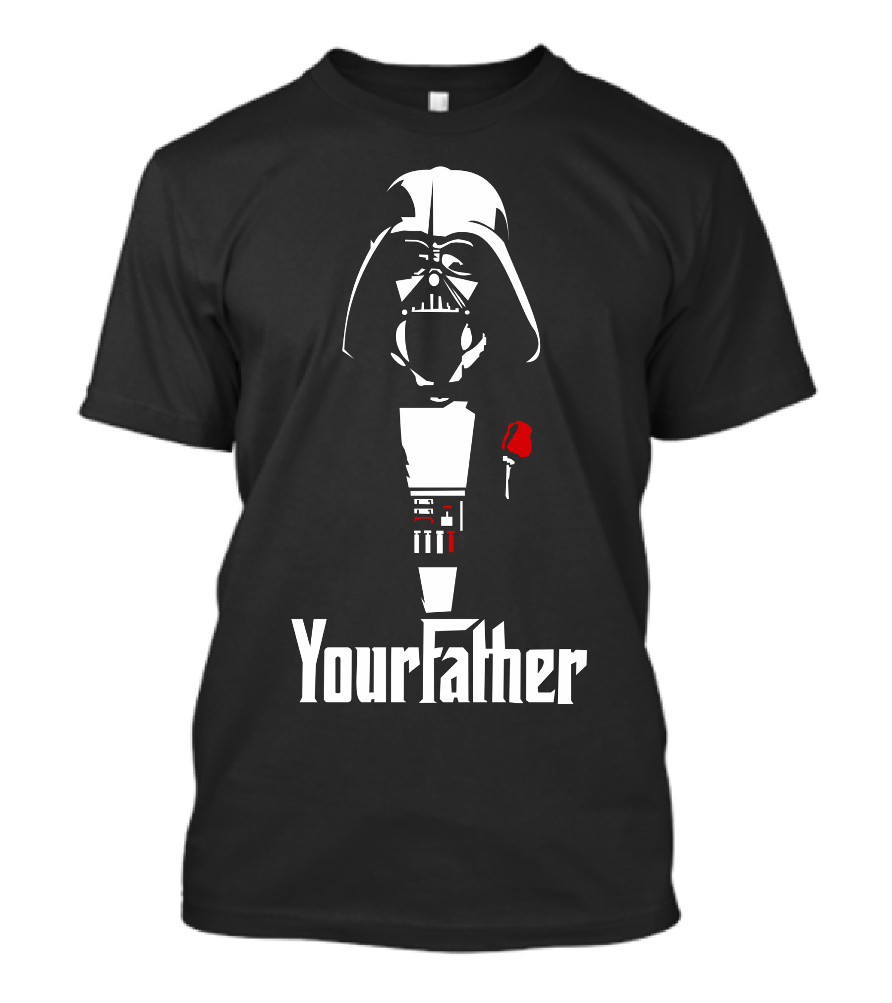 Yourfather Funny Darth Vader Godfather Mashup T-Shirt