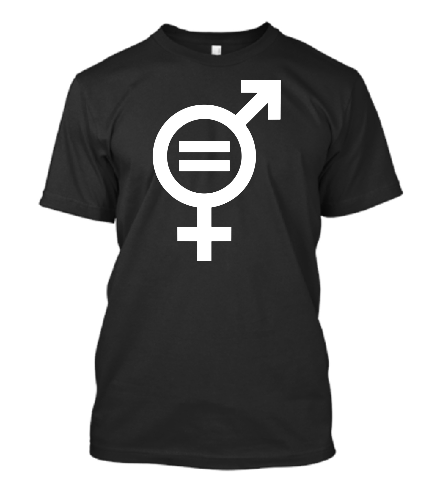 Gender Equality Symbol With Male And Female Icons And Equal Sign T-Shirt