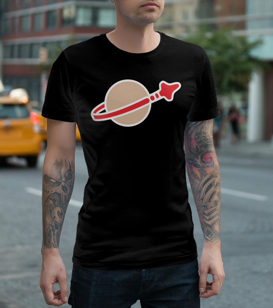 Lego Classic Space Logo Retro Planet Rocket T-Shirt