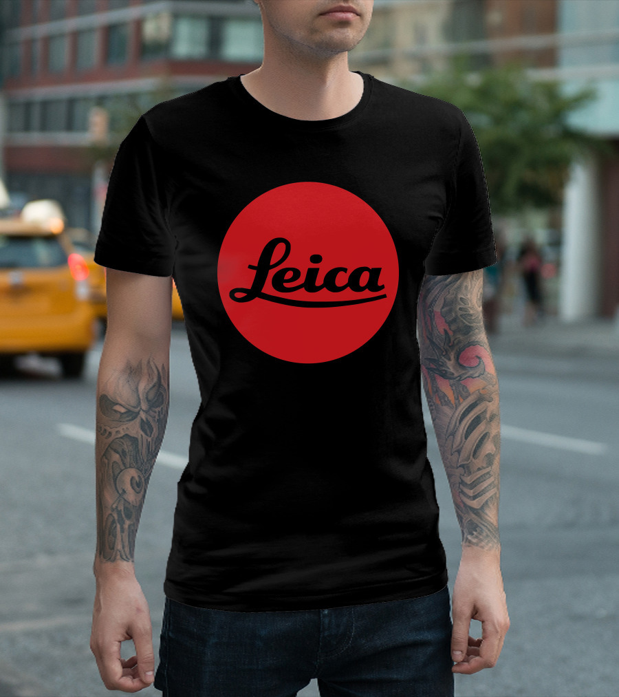 Leica Bold Red Circle T-Shirt