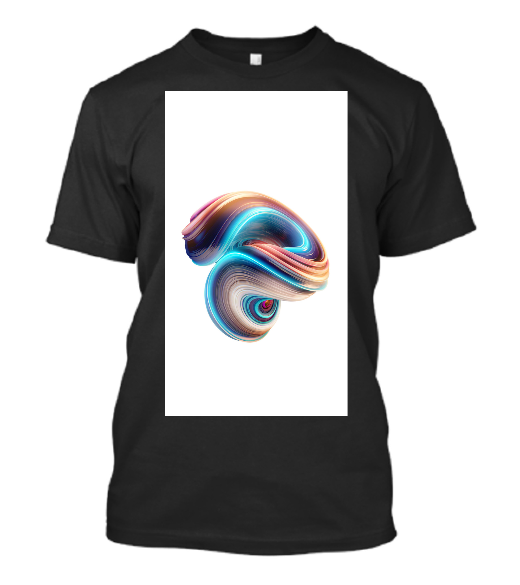 Mi 5X Colorful Swirl Wallpaper T-Shirt