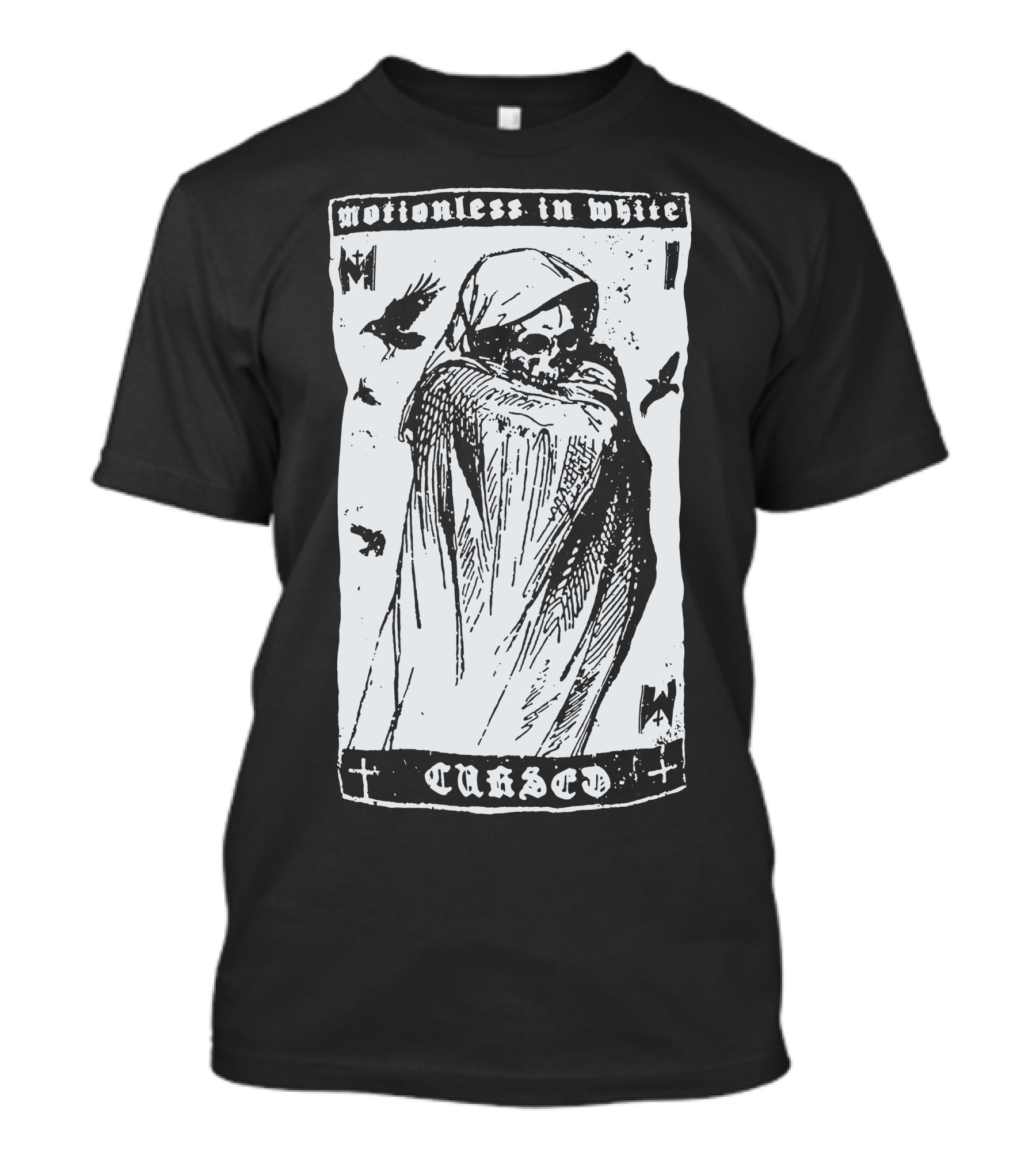 Motionless In White Cursed Grim Reaper T-Shirt
