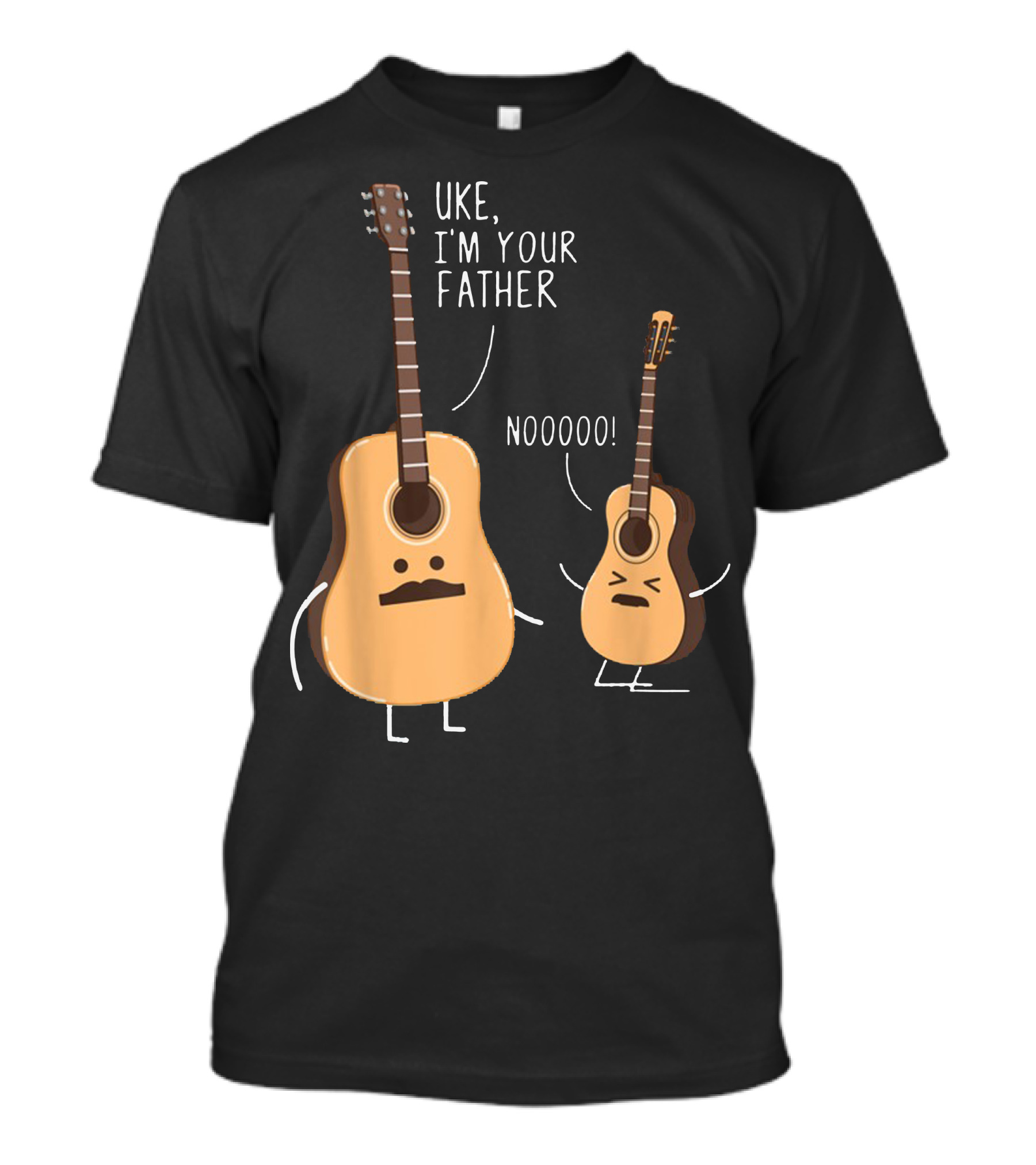 Uke I'm Your Father Funny Ukulele Guitar NOOOO T-Shirt
