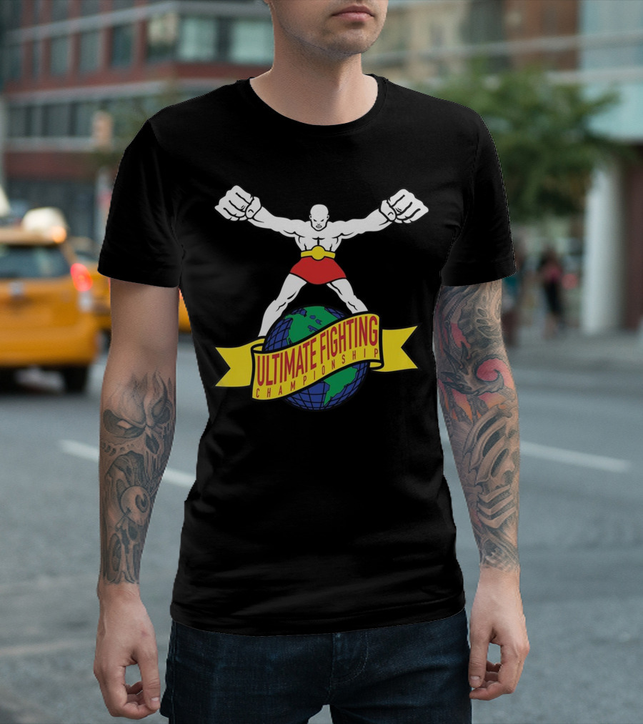 Ultimate Fighting Championship Bold Iconic Superhero Touch T-Shirt