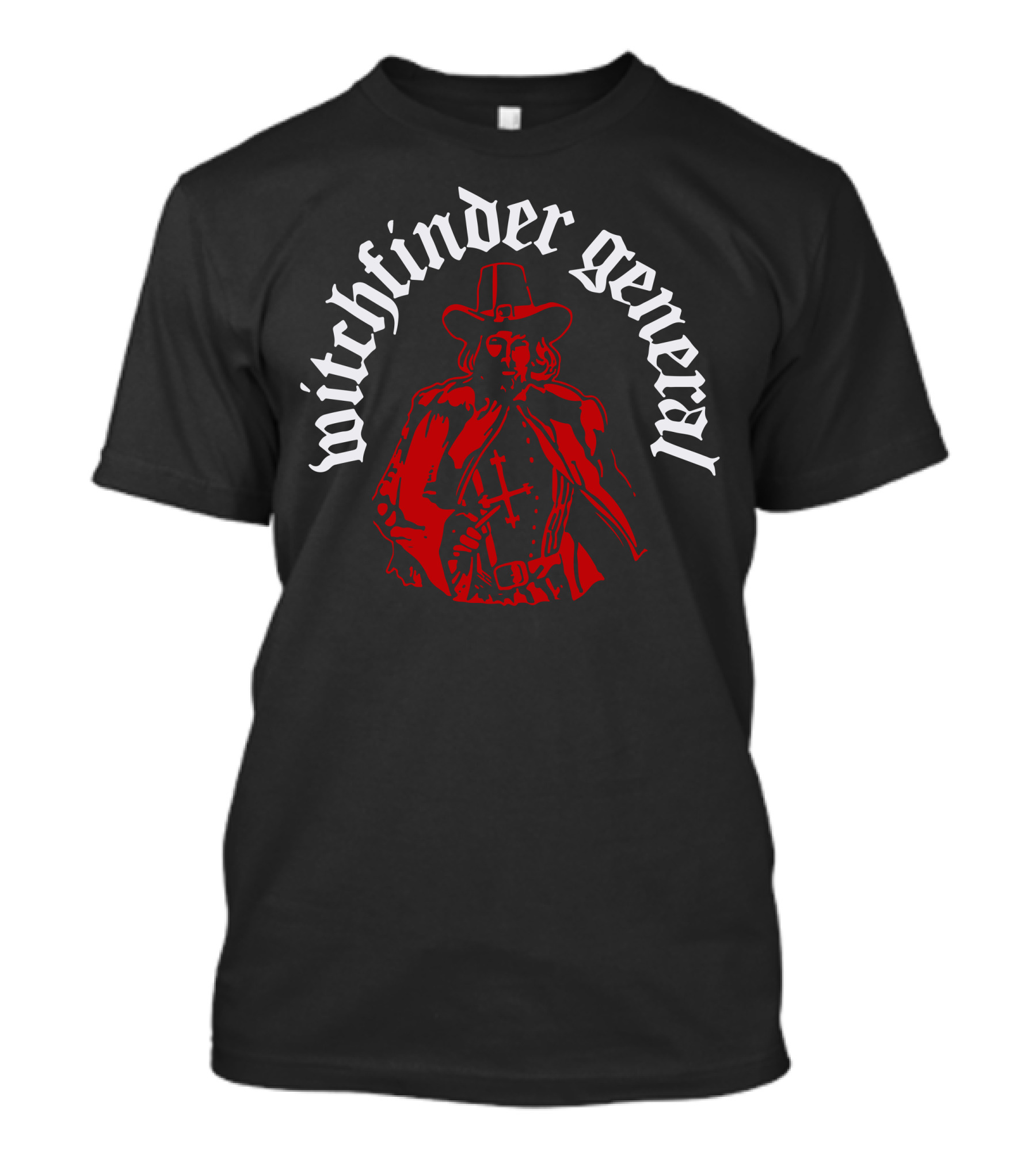 Witchfinder General Gothic Red T-Shirt