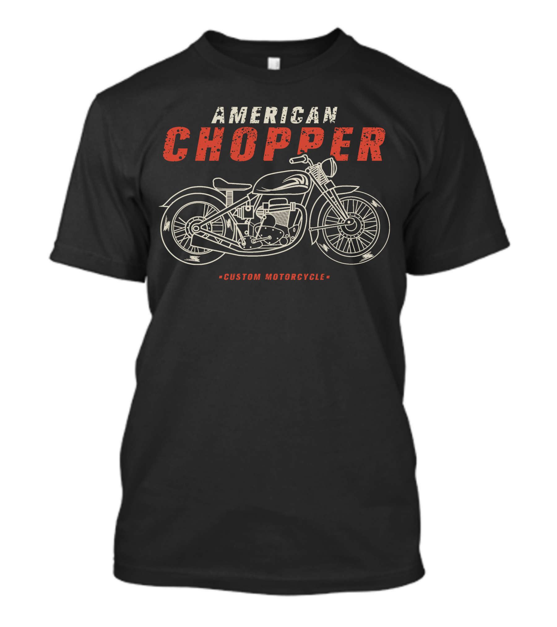 American Chopper Custom Motorcycle T-Shirt
