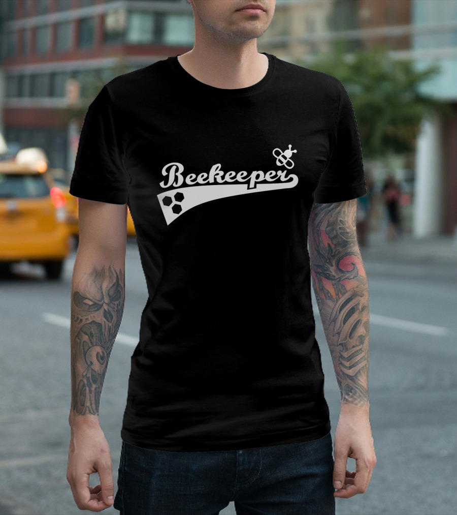 Beekeeper Honeycomb and Bee T-Shirt