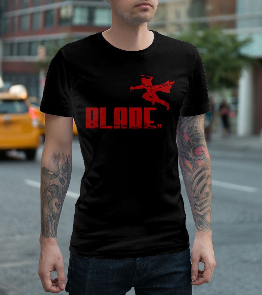 Blade Red Action Hero T-Shirt