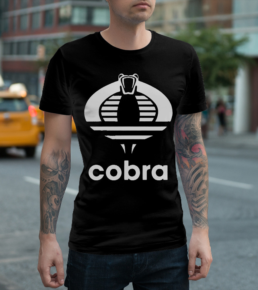 Cobra Logo White T-Shirt