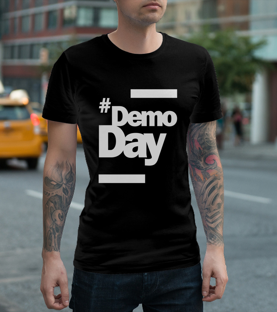 DemoDay Iconic Hashtag T-Shirt