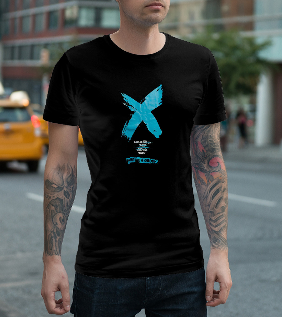 Give Me a Group X Paintbrush T-Shirt