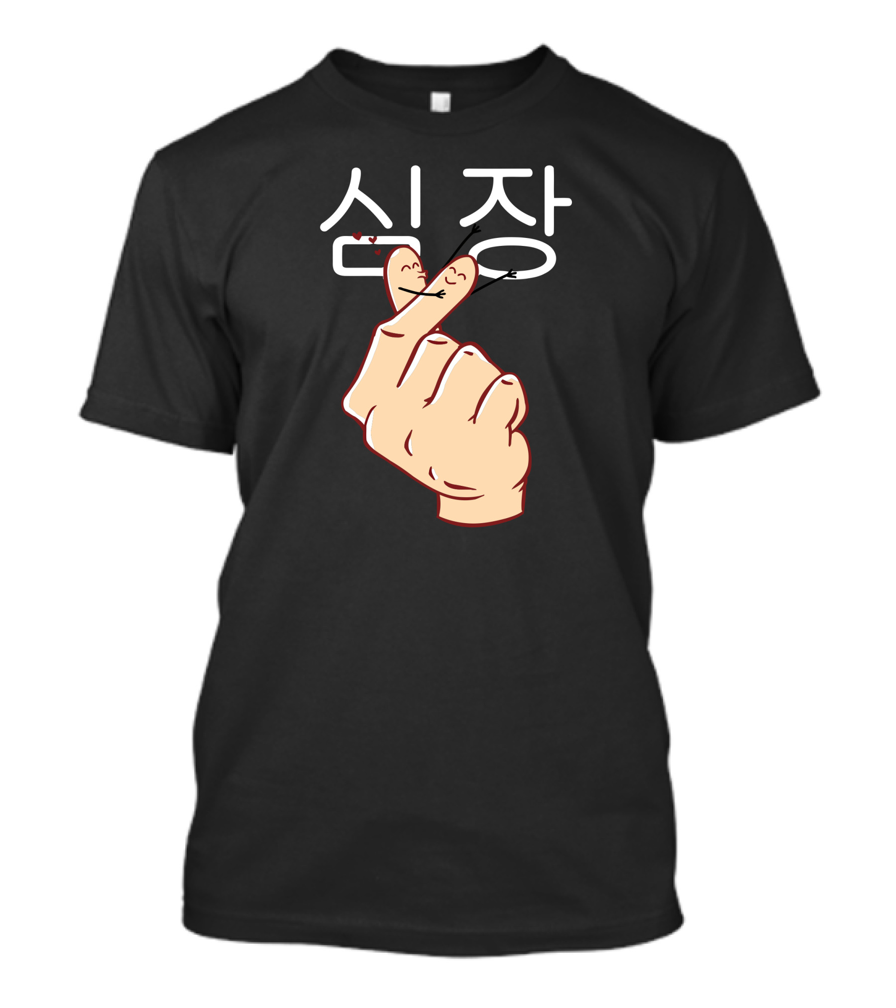 Korean Finger Heart Gesture T-Shirt