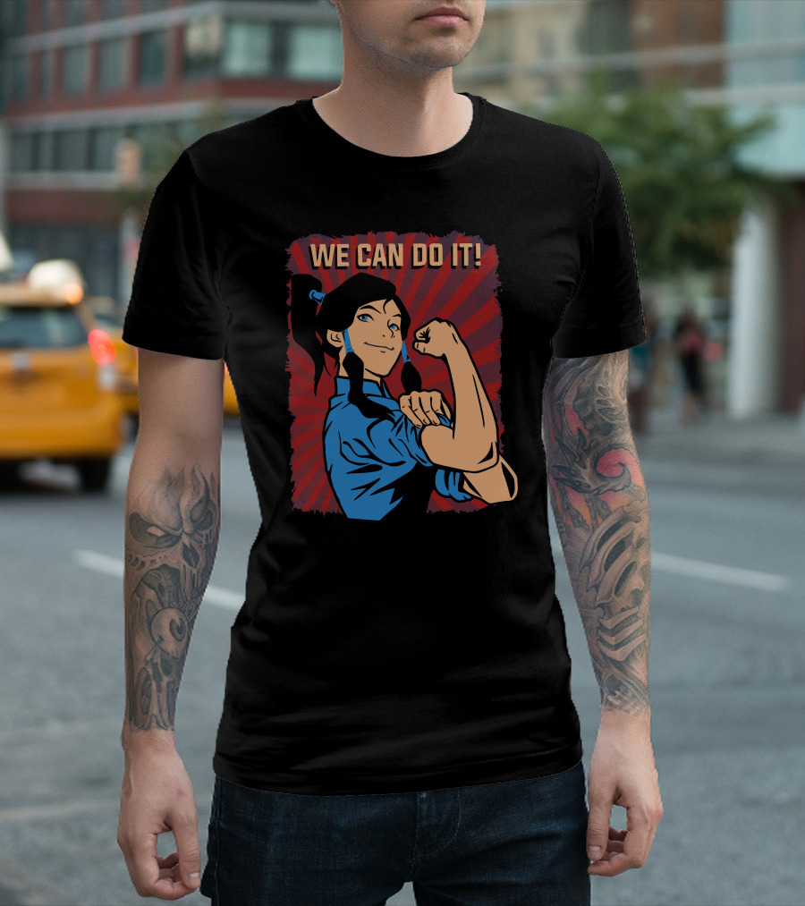Korra The Riveter We Can Do It T-Shirt