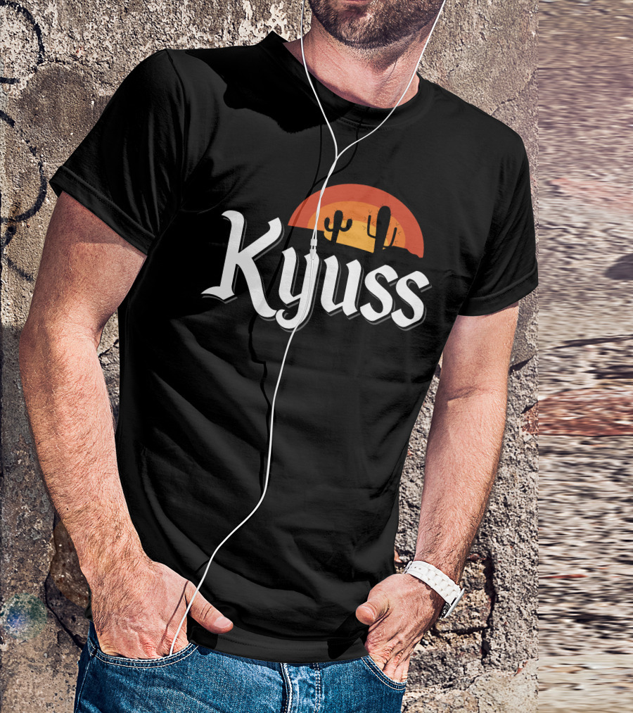 Kyuss Desert Sunset Cactus T-Shirt