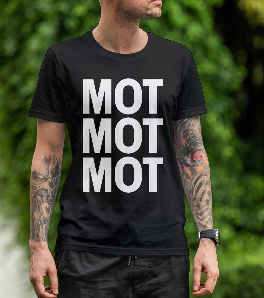 MOT MOT MOT Repeated T-Shirt