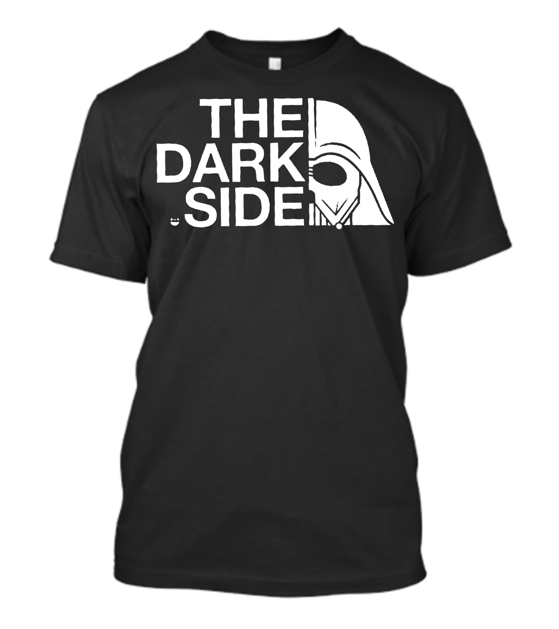 The Dark Side Darth Vader North Of The Dark Side White Version T-Shirt