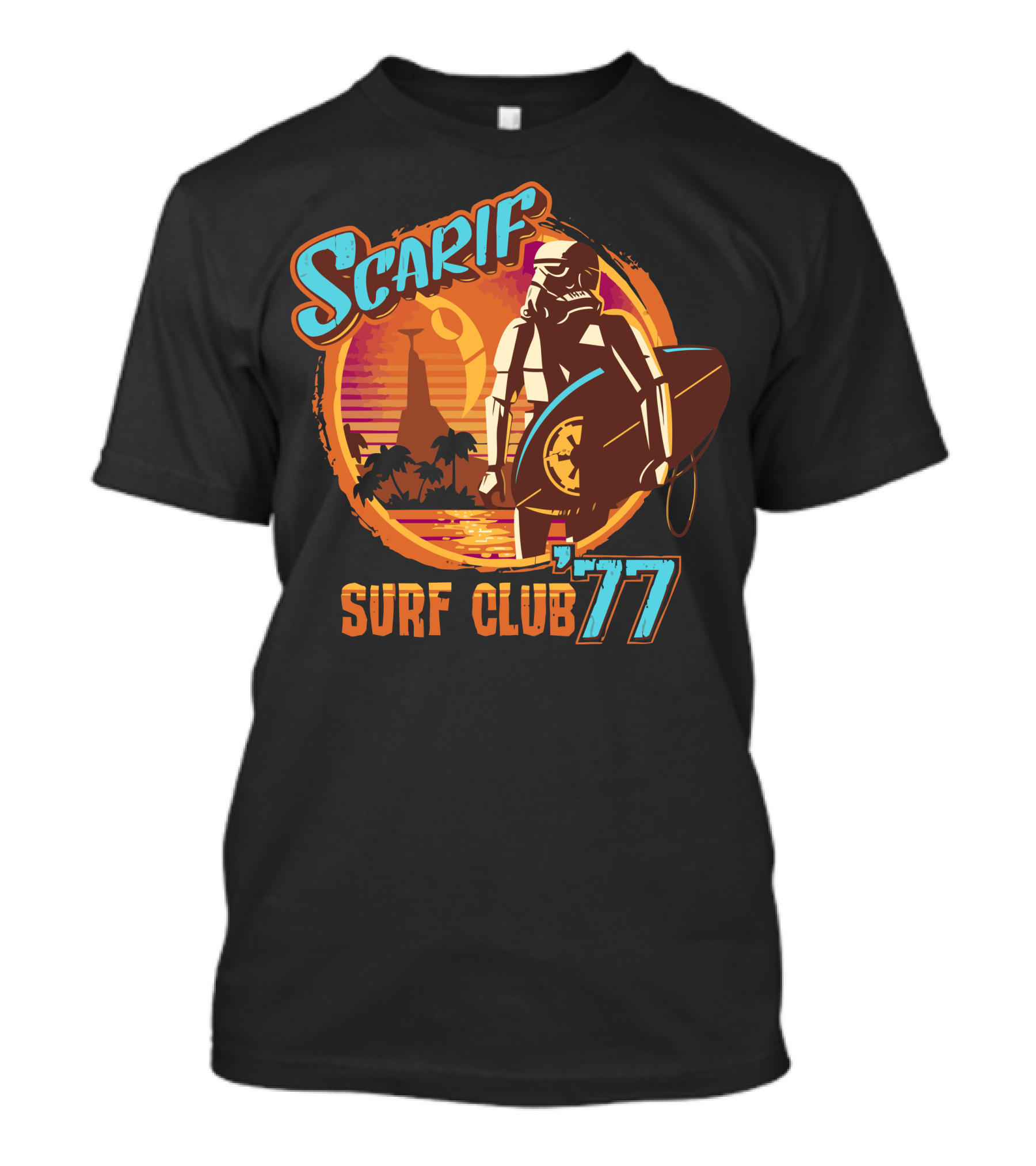 Scarif Surf Club '77 Trooper Adventure T-Shirt