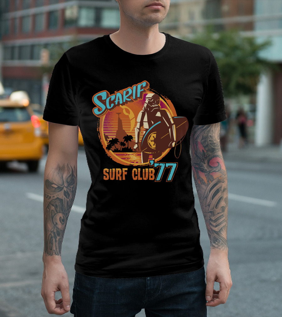 Scarif Surf Club '77 Trooper Adventure T-Shirt
