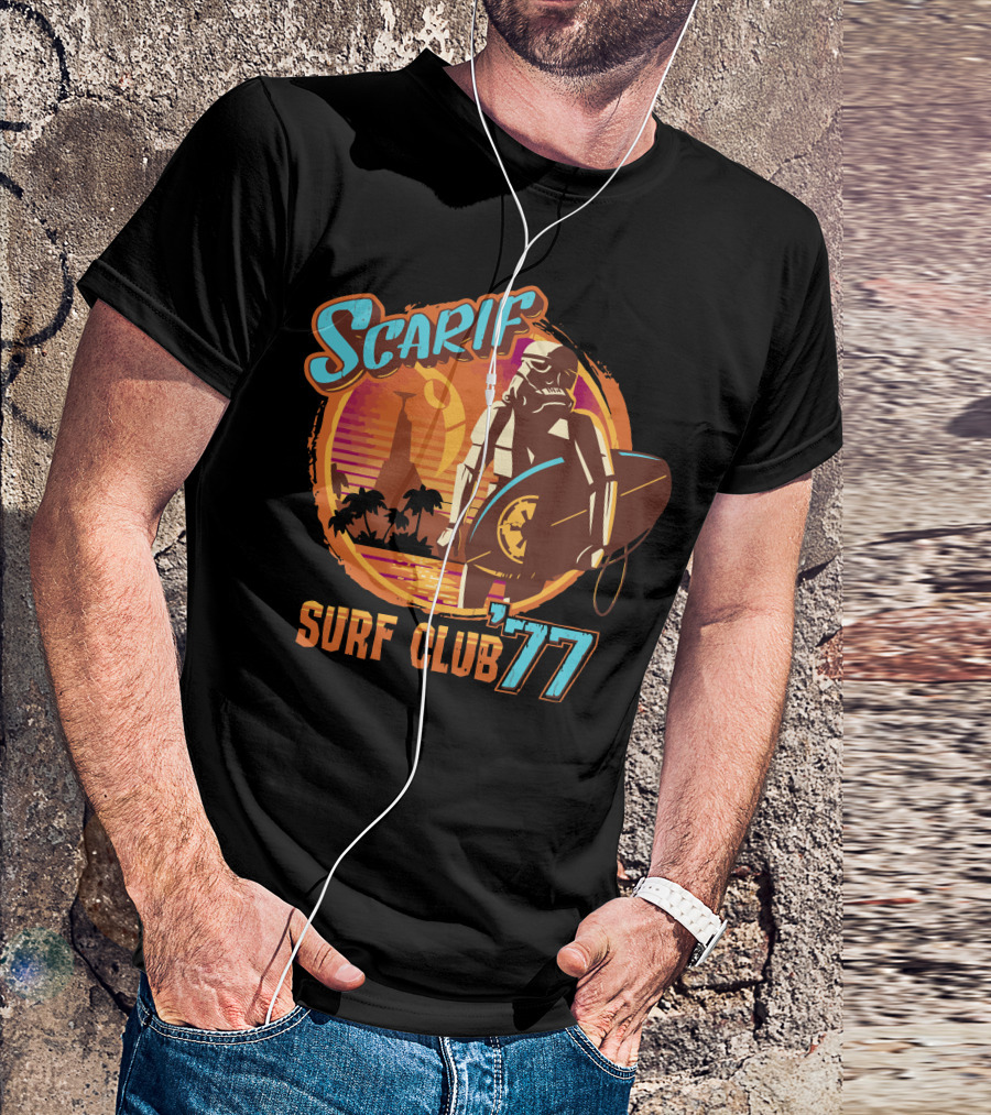 Scarif Surf Club '77 Trooper Adventure T-Shirt