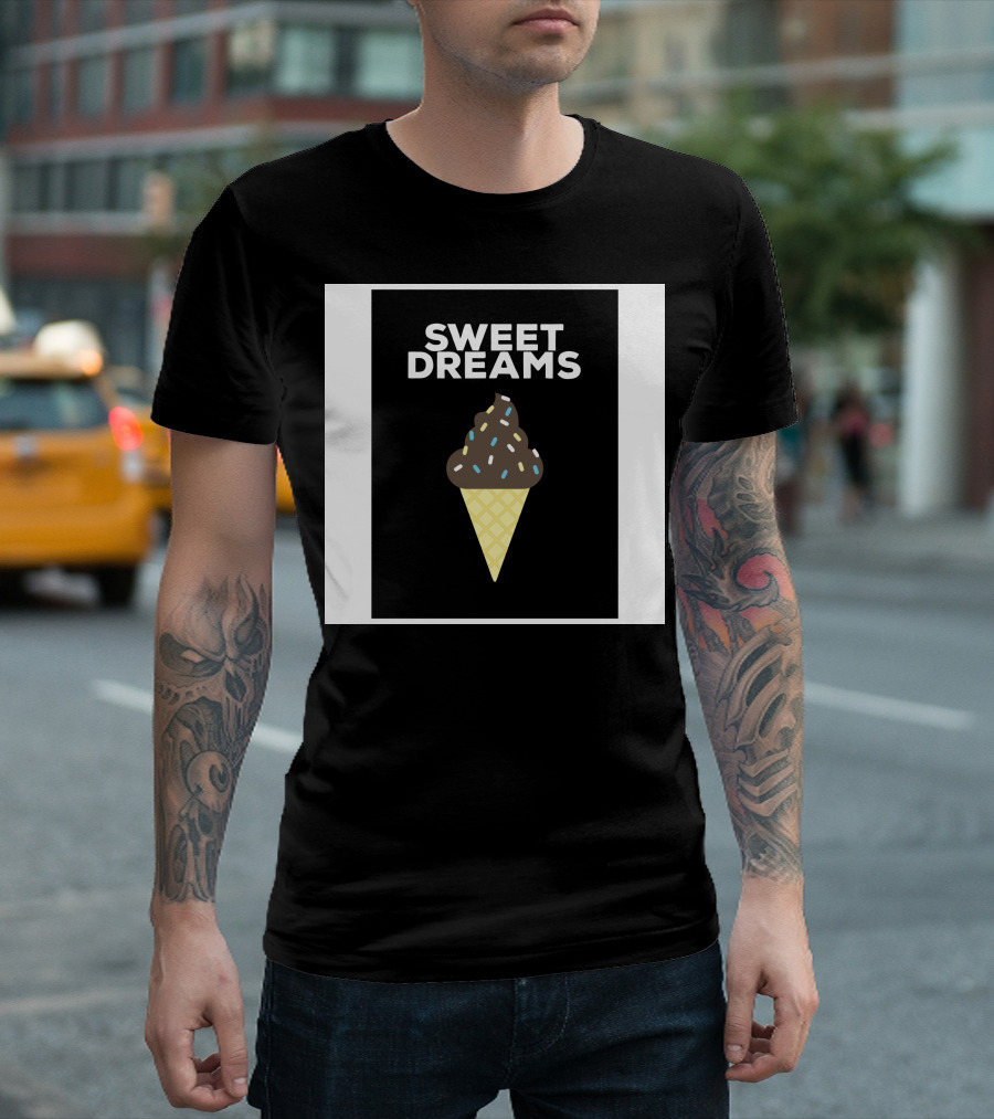 Sweet Dreams Ice Cream Cone Delight T-Shirt