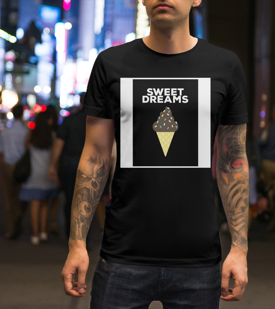 Sweet Dreams Ice Cream Cone Delight T-Shirt