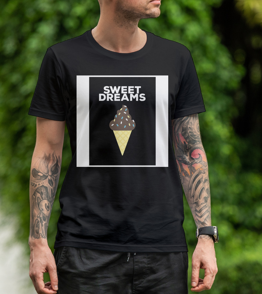 Sweet Dreams Ice Cream Cone Delight T-Shirt