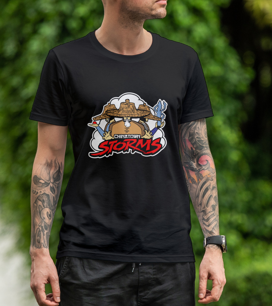 Chinatown Storms The Three Storms Iconic T-Shirt