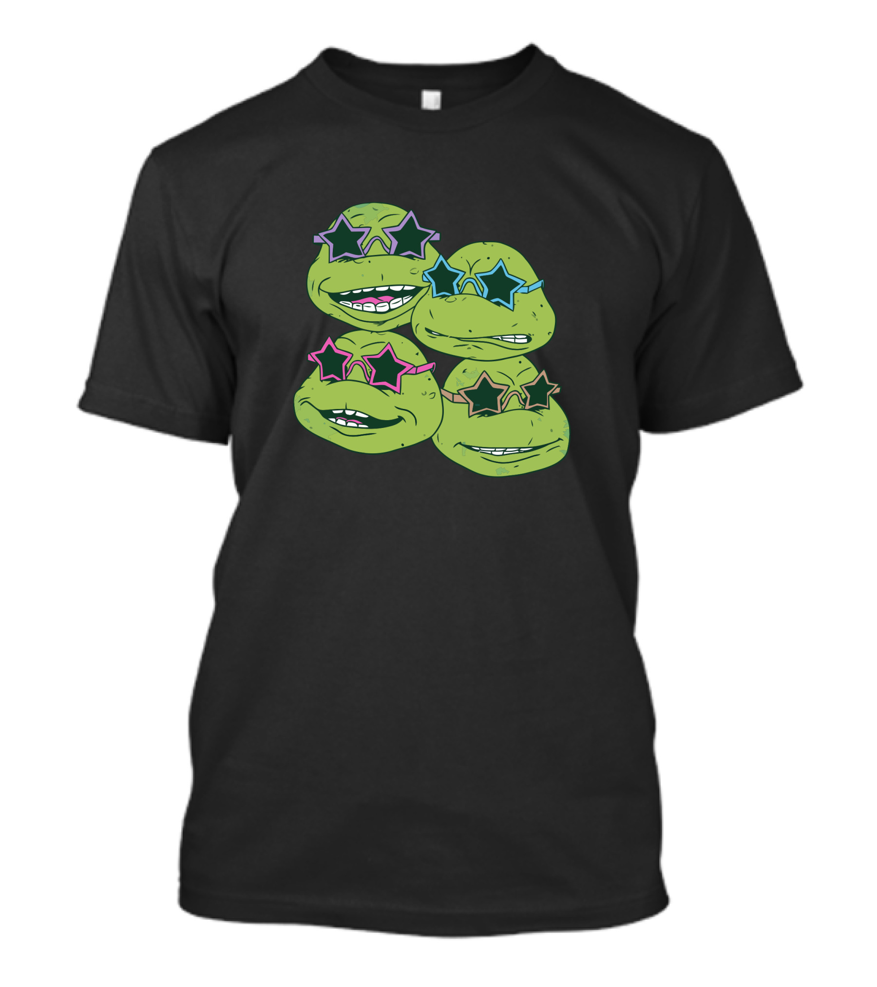 Totally Turtles Star Sunglasses Quartet T-Shirt